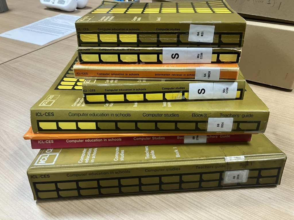 IoE UoL library books next to each other